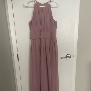 Dusty rose bridesmaid/mother of the bride/groom dress; size 10